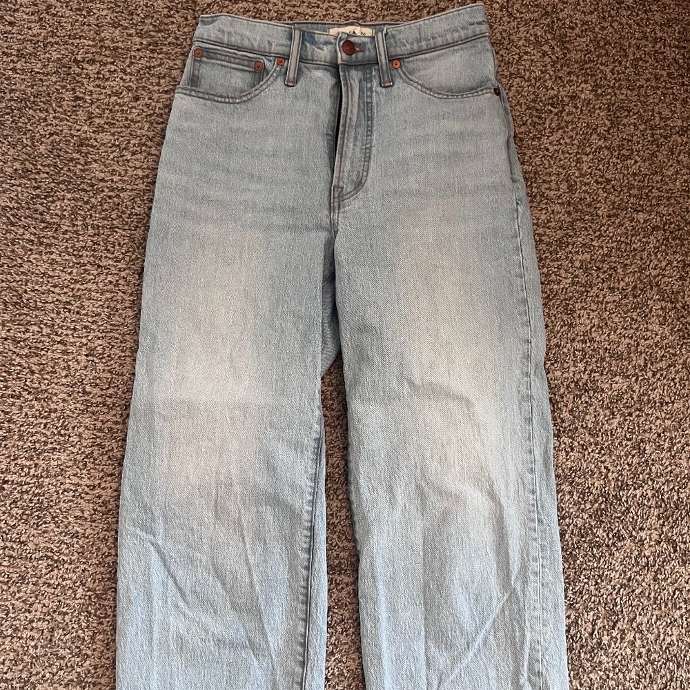 Madewell Curvy Vintage Style Denim Jeans